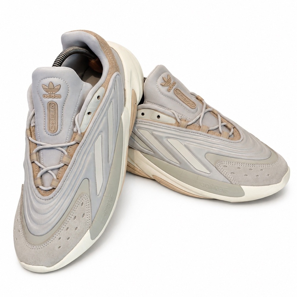Adidas Ozelia Halo Silver Sky Rush Mens Sneakers FZ5740 Size 10 Low Top‎ Shoes